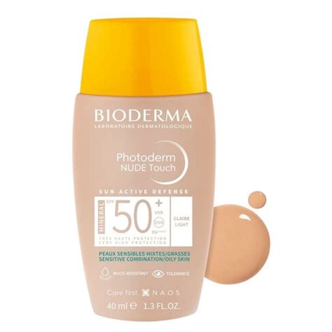 Bioderma Photoderm Nude Touch SPF50 Mineral Tint Sunscreen SweetCare