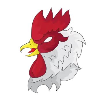 Angry Chicken Clipart Transparent Background, Angry Chicken Logo ...