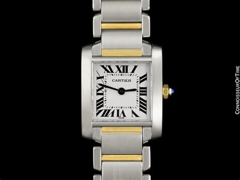 Cartier Tank Francaise Ladies W51007q4 Watch Stainless Steel And 18k G