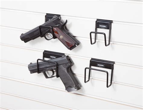 Compact Full Size Pistol Rifle Display Pack Of 10 Pcs Slat Wall