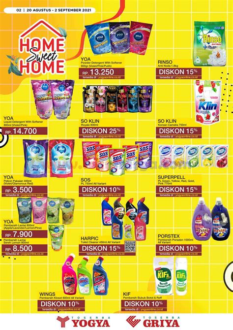 Katalog Promo Toserba Yogya 20 Agustus 2 September 2021 • Sopasticom