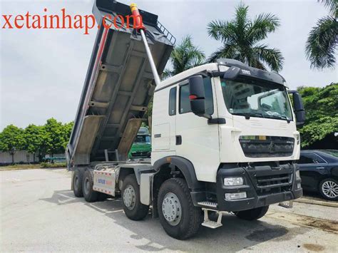 XE BEN HOWO 4 CHÂN TX MAN 400 HP NHẬP KHẨU NGUYÊN CHIẾC