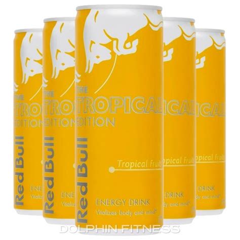 Red Bull Tropical Edition 12 X 250 Ml