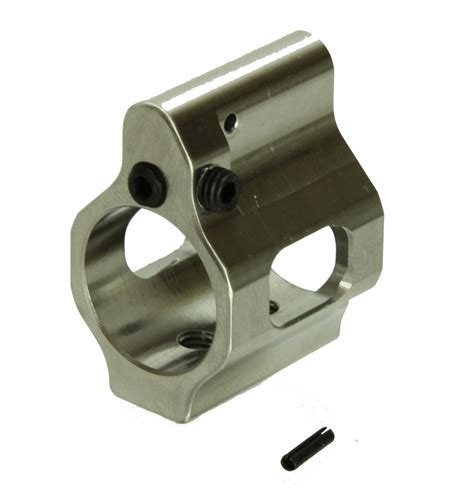 Gas Block 750 Adjustable Gas Block Low Profile Stainless Steel Made