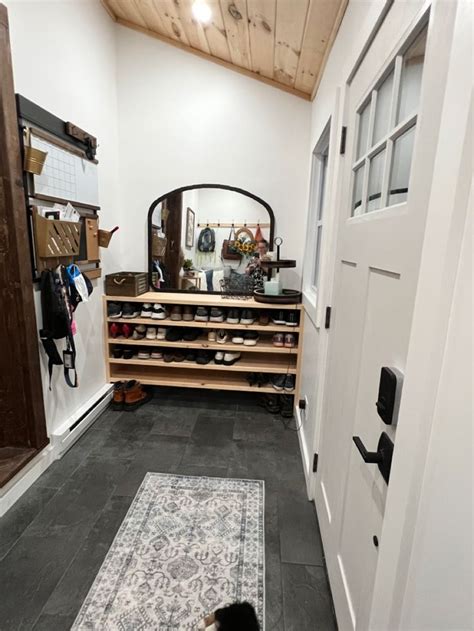 Shoe storage in mudroom | Shoe storage mudroom, Home decor, Loft bed