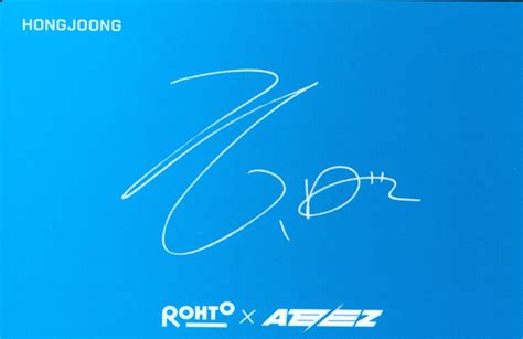 Ateez Uv Positive Revolution Hong Joong Rohto Pharmaceutical