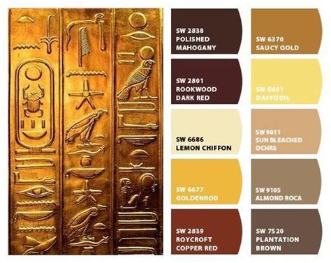 Pin On COLOURS Egypt Art Egyptian Design Pattern Color Palette Design