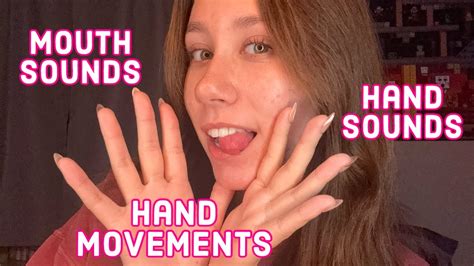 Asmr Mouth Sounds Hand Sounds And Hand Movements Lofi Youtube