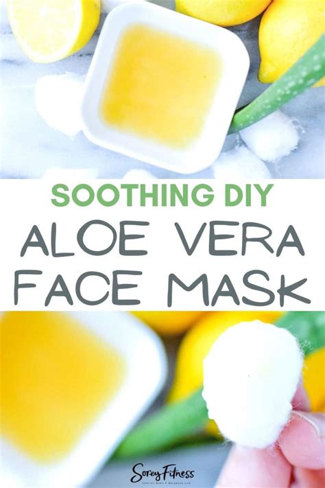 Diy Aloe Vera Face Mask Soothe Your Face At Home