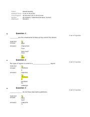 Week Knowledge Test Docx Status Attempt Score Time Elapsed Results