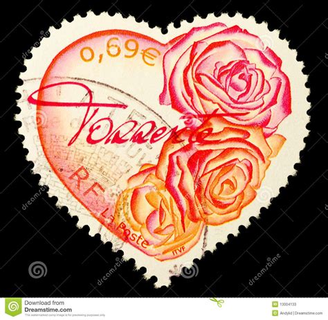 Heart Postage Stamp