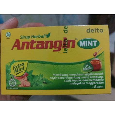 Jual Antangin Jrg Sirup Herbal Box Sachet Shopee Indonesia