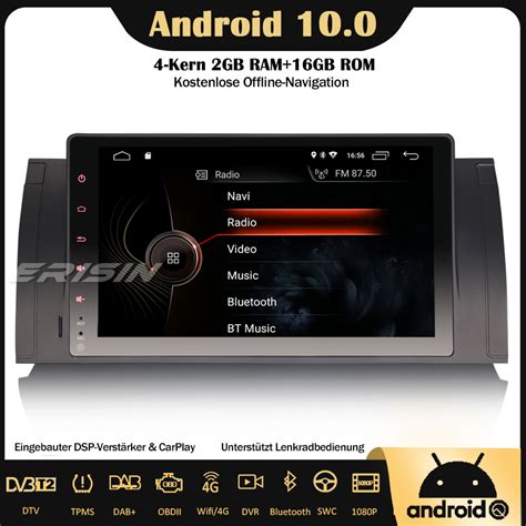 Erisin ES4293B 9 DSP DAB Android 10 0 Autoradio GPS CarPlay Wifi RDS