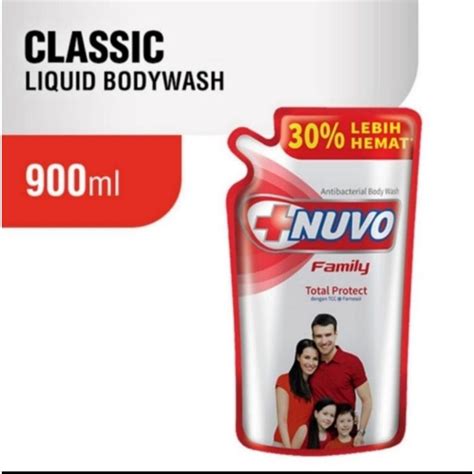 Jual Nuvo Body Wash Cair Ml Sabun Mandi Cair Nuvo Ml Shopee