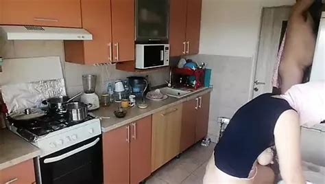 Hot Amateur Couple Have Fun In The Kitchen Sexy Mom Having Breakfast In The Bedroom Hairy Pussy