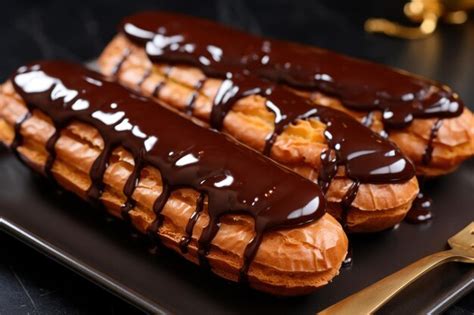 Premium Photo | Eclair