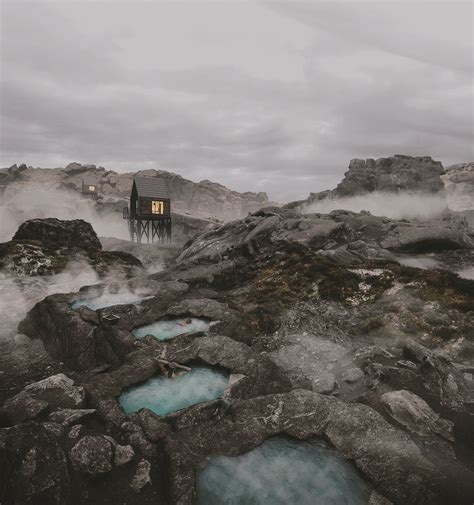 Healing Hot Springs On Behance