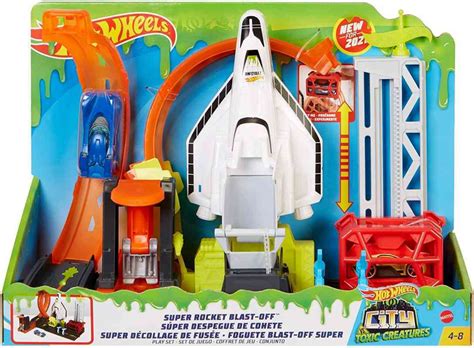 Promo Hot Wheels Super Rocket Blast Off Play Set Fnb Gtt Diskon Di Seller Toybox Batu