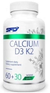 SFD Calcium D3 K2 90 tabletek wapń witamina D3 i witamina K2 cena