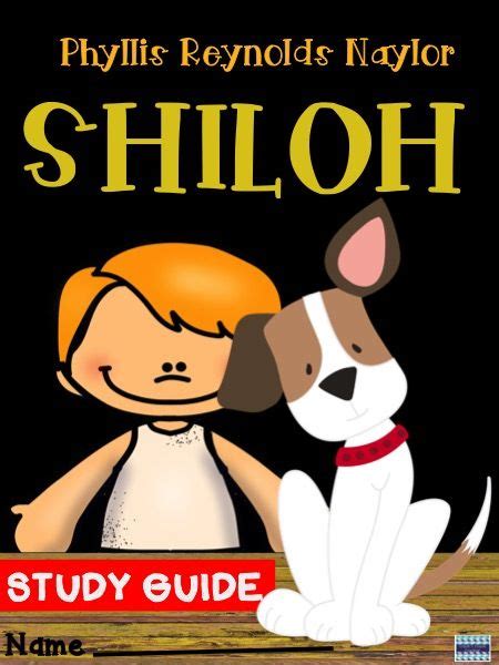 Shiloh Novel Study Guide Study Guide Novel Studies Special