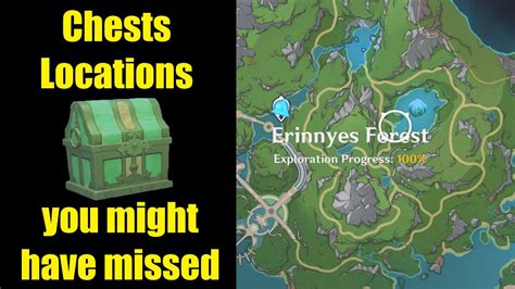 Chests You Might Have Missed Erinnyes Forest Locations Genshin Impact