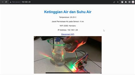 TUGAS BESAR MATA KULIAH DMP IOT WATER MONITORING KETINGGIAN DAN SUHU