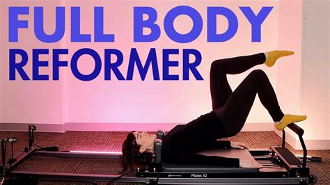 Pilates Reformer Workout 30 Min Full Body Flow No Props YouTube