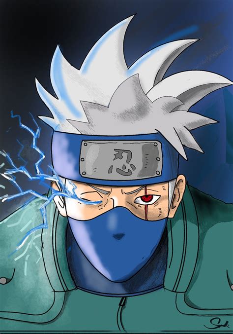 Kakashi Hatake Chidori Drawing