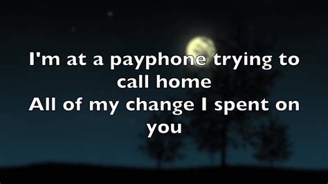 Maroon 5 Payphone Lyrics Clean Youtube