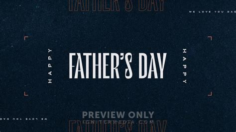 Navy Focal Happy Father S Day Title Graphics Igniter Media