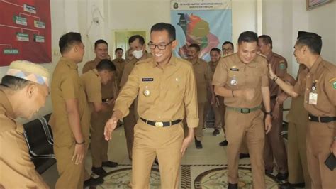 Hari Pertama Masuk Pasca Lebaran Pj Bupati Takalar Sidak Ke Sejumlah