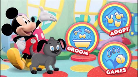 Mickey Mouse Clubhouse - Mickey’s Pet Playhouse Game - Mickey Mouse Dog ...