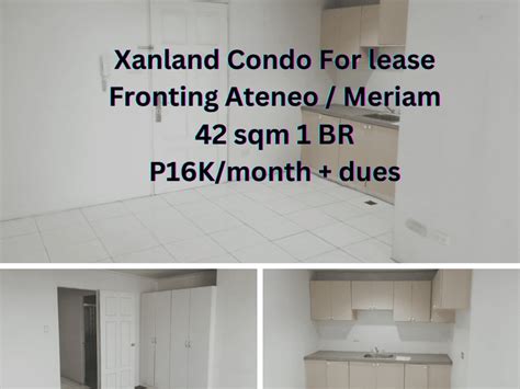 Xanland Condo Fronting Ateneo Meriam Br For Lease Condos July