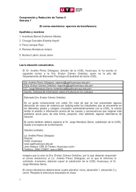 Correo parte final tAreA Comprensión y Redacción de Textos II