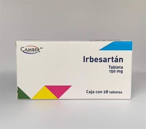 IRBESARTAN 150 MG CON 28 TABLETAS Farmacia en Línea con Servicio a