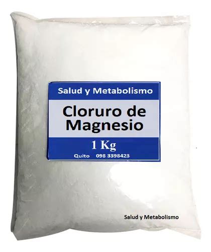 Cloruro De Magnesio Puro En Polvo O Cristalizado Kg Env O Gratis