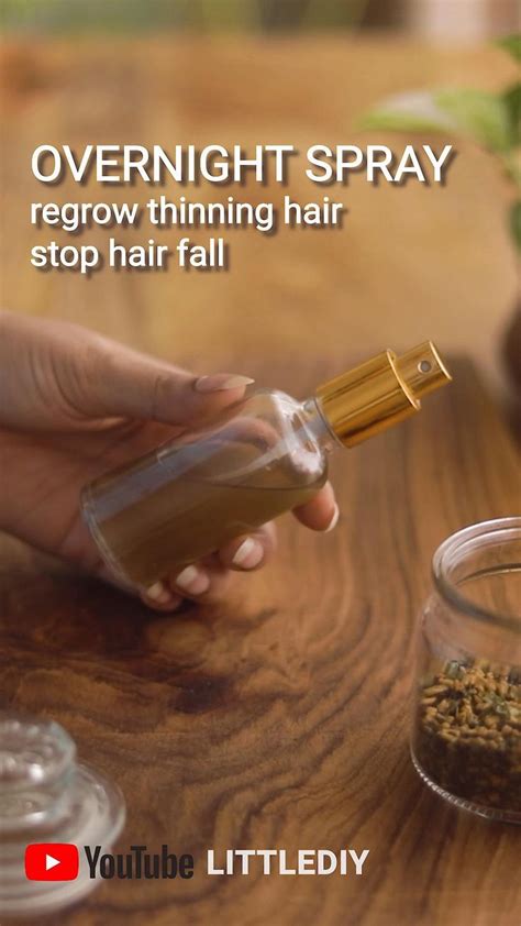 Overnight Hair Spray Homemade Hair Products Homemade Hair Treatments Hair Care Recipes