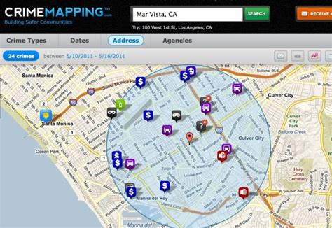 New LAPD Crime Map Includes Mar Vista | Venice, CA Patch