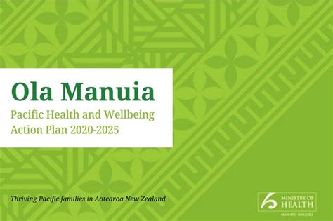 Ola Manuia Pacific Health And Wellbeing Action Plan Hauora