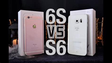 Iphone 6s Vs Samsung Galaxy S6 Edge Full Comparison Youtube