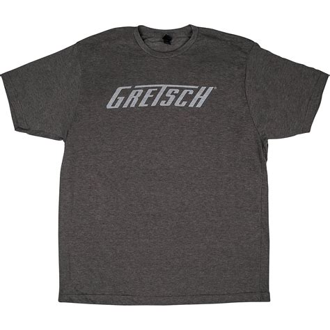 Gretsch Logo Heather Gray T Shirt Large Guitar Center