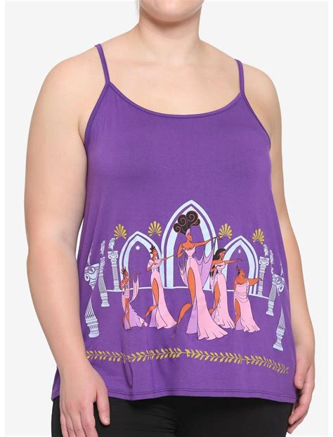 Disney Hercules Purple The Muses Girls Cami Plus Size Hot Topic