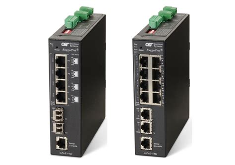 Managed Industrial PoE PoE Fiber Switches