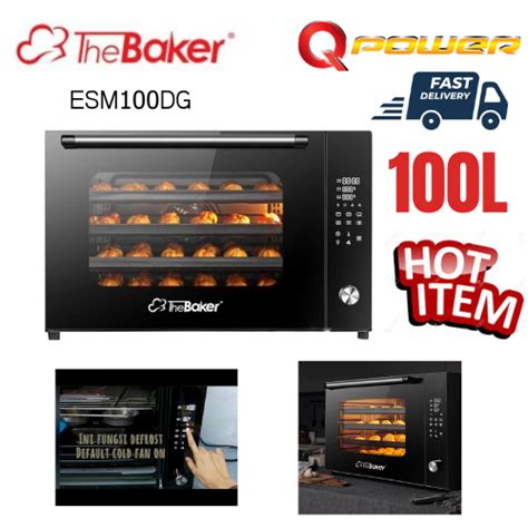 The Baker Electric Oven Esm Dg L Digital Control Shopee Malaysia