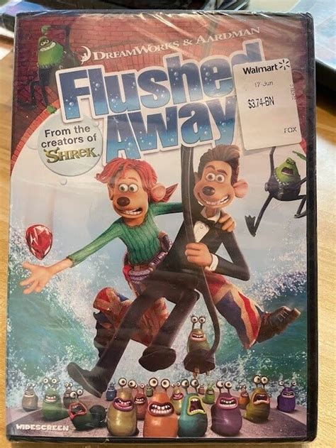 Flushed Away DVD 2007 Widescreen Edition Movie Sealed New