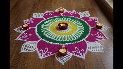 Big Rangoli Designs For Diwali Beautiful Freehand Rangoli Designs