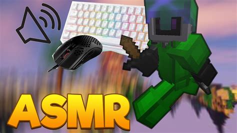 Bedwars Asmr Keyboard And Mouse Sounds Hypixel Youtube