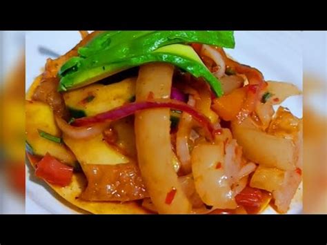 Tostada Botana De Cueritos De Cerdo Youtube