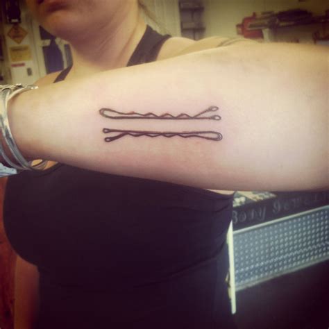 Bobby Pins I Will Never Misplace Tattoos Bobby Pin Tattoo Hairstylist Tattoos