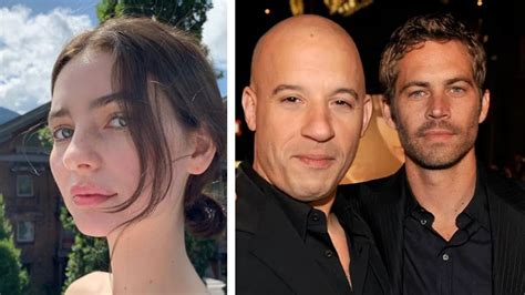 Hija De Paul Walker Felicita A Vin Diesel Por Su Cumpleaños Con Tiernas Fotos Tribuna